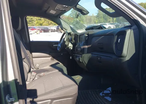 2021 Chevrolet Silverado 1500 4Wd Short Bed Custom из США, поврежденный, VIN 3GCPYBEK7MG297508